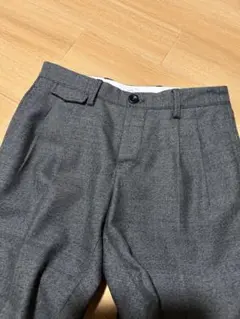 未使用に近い　PT01 コインポケット ウールツイード　ツータック　トラウザーズ
