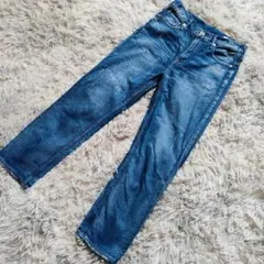 【美品】upper hights （W24）ダメージ加工　ストレート　ストレッチのサムネイル