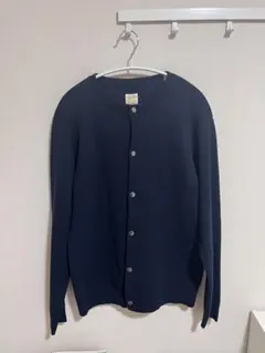 BARNS OUTFITTERS カーディガン　ネイビー