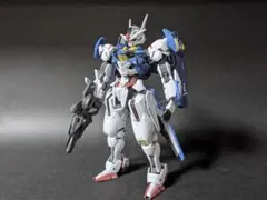 HG 水星の魔女 ガンダムエアリアル 塗装完成品