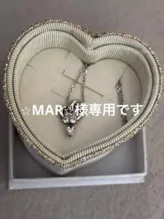 4℃ イニシャル「A」 2連ネックレス シルバー - メルカリ