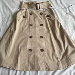 CECIL McBEE トレンチ　スカート