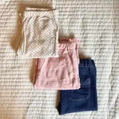 【まとめ売り】ベビーパンツ3点セット