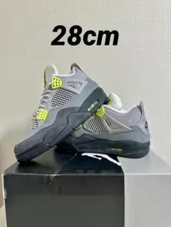 【新品/未使用】NIKE AIR JORDAN 4 NEON 限定 希少