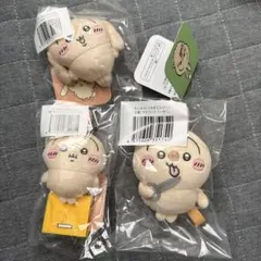 ちいかわ うさぎだらけくじ D賞 ハサミ マスコット E賞 2点