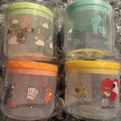 ピクサー　1番くじ　ハッピーくじ　キャニスター4個セット