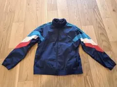 adidas ナイロンジャケット ネイビー