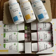 メニコンフォーシーズンケア洗浄保存液9本セット＋ケース2個