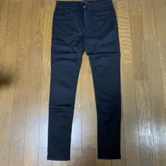ジーナシス　スキニーパンツ　レディース　黒