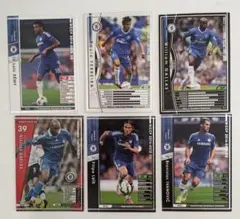 チェルシーFC所属6選手 トレーディングカード