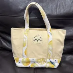 新品未使用】FEILER フェイラー ちいかわ ピーチ柄 刺繍トートバッグ