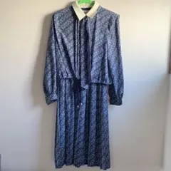 junefum onward ワンピース レトロ ブルー