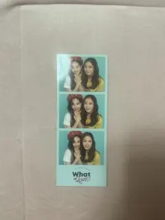 TWICE ナヨン ツウィ What is Love? ステッカー