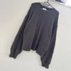 しまむら　tal.by yumi. シャギーニット　M ふんわり柔らか　伸縮性