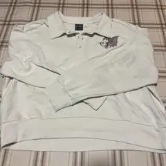 GU トムとジェリー ハーフジップ スウェット XXL