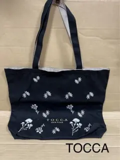 【新品】トッカ　TOCCA 刺繍　トートバッグ　レッスンバッグ