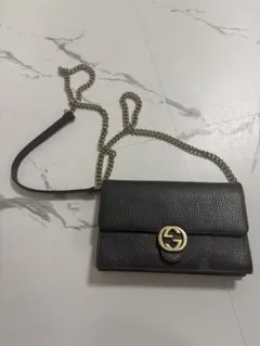 GUCCI ショルダーバッグ　黒