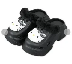 キティ ファー　厚底サンダルMサイズ アベイル　サンリオ　サンダル　クロックス