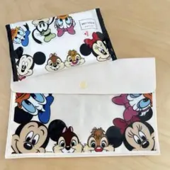 【未使用】ディズニーストア　マルチポーチ&ウェットティッシュ　非売品　ノベルティ