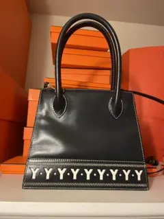 ネイビー トートバッグ