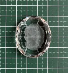 インタリオ　6-23 インタリオルース クリスタル ルース 裸石　中古