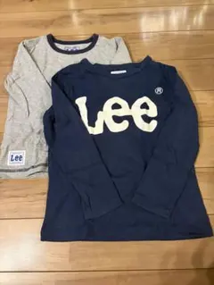 Lee リー　120 長袖Tシャツ　2枚セット　ロゴ
