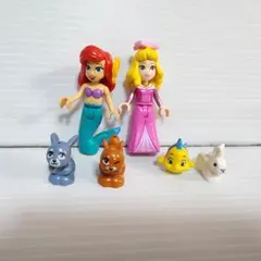LEGO ディズニープリンセス ミニフィグ アリエル オーロラ姫