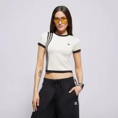 ニットスリーストライプス ショートTシャツ