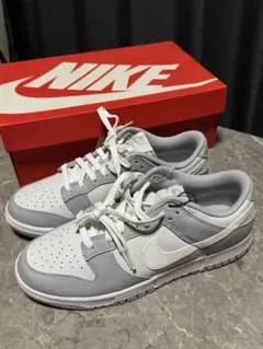 Nike Dunk Lowピュアプラチナム/ホワイト/ウルフグレー 27.5㎝