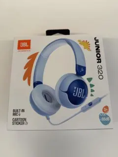 【新品未使用】 JBL JUNIOR 320 有線ヘッドホン 子供用のサムネイル