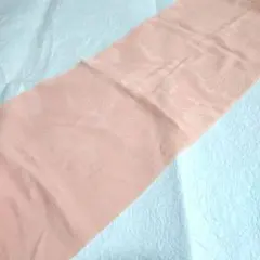 オレンジ　【美品】帯揚げ　オレンジ系　菊