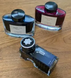 未開封【廃盤色】モンブラン ビンテージインク 50ml　レーシンググリーン2本 Amazon.co.jp: Montblanc モンブラン 万年筆 ボトルインク 特別モデル