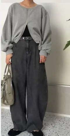 しまむら　サオリ　バレルデニム　低身長さん向けLPサイズ