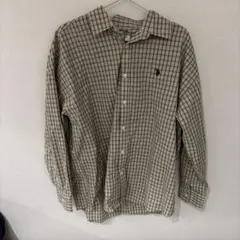 U.S. POLO ASSN. チェック柄長袖シャツ Lサイズ