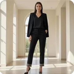 新品未使用　ビーズ付き　エンポリオアルマーニ　スラックス