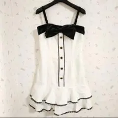 PINKMIX 白ワンピース ミニワンピース ピンクミックス ドレス レディース