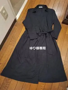 ダーマコレクション　カシュクールワンピース　ウールジャージー