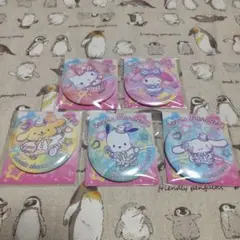 サンリオ　缶ミラー　全５種　セブン