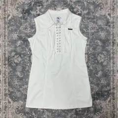 00s Calvin Klein Jeans lace up dress