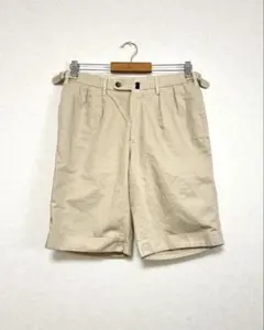 ハバーサック　グルカショーツ　リネン ショートパンツ ベージュ　Ｍサイズ　日本製 ハバーサック グルカショーツ リネン ショートパンツ ベージュ M