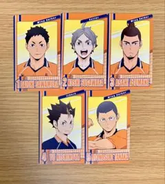 ハイキュー カード 烏野 5枚セット