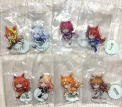 ウマ娘 シンデレラグレイ 全力疾走アクリルスタンド 8種セット