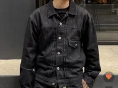 黒デニムジャケット