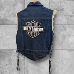 H598 KADOYA カドヤ デニム ベスト バイクウェア 3Lサイズ - メルカリ