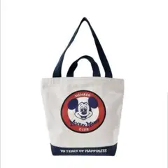 ミッキーマウスクラブ70周年 トートバッグ ディズニーストア