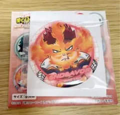僕のヒーローアカデミアワールドヒーローズミッション缶バッジvol.6エンデヴァー