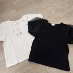 バースデイ シェリール チュールスリーブ Tシャツ 110 120のサムネイル