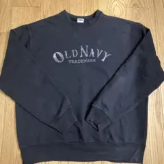 90s OLD NAVY crew neck sweat shirt XLのサムネイル