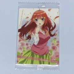 ୨୧五等分の花嫁୨୧中野五月 ＊制服＊ウエハースカード C-05