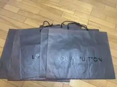 【LOUIS VUITTON 】ショッパー 5枚セット 茶色45×59まち26